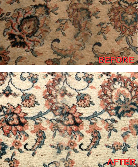 Rug Before And After